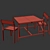 YPPERLIG Kids Bench: Playful Seating 3D model small image 3