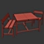 YPPERLIG Kids Bench: Playful Seating 3D model small image 4