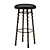 Sleek Serpent Barstool by Kelly Wearstler 3D model small image 1