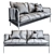 Stylish 2018 Sofa: 3Ds Max, FBX, Vray 3D model small image 6