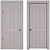 Timeless Entry Door - Classic Elegance 3D model small image 2