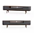 London TV Unit: Sleek Sub Module 3D model small image 1