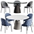 Rock Table Dijon | Dijon Chair: Stylish & Comfortable 3D model small image 1