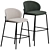 Princeton Barstool: Sleek Design, Maximum Comfort 3D model small image 2