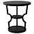 Kal Ebony Side Table 3D model small image 1