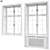 Elegant Cremones for Classic Windows 3D model small image 1