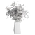 Elegant Gray Branch in Pot 3D model small image 4