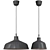 Ranarp Suspension Light: Stylish Black Pendant 3D model small image 5