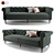 Modern MADE Barstow Sofa II - Stylish and Comfortable 3D model small image 1