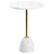 Elegant Marble Martini Side Table 3D model small image 1