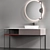 Fiora SEN Grigio Londra Elegant Vanity 3D model small image 3