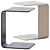 Stylish Cube Side Table 3D model small image 1