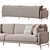 Sleek and Stylish Le Marais Sofa 3D model small image 3