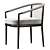 Elegant Ergonomic Erica Chair 3D model small image 3