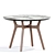 Classic Saarinen Dining Table Chair 3D model small image 4