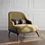 Elegant Brigid Armchair 3D model small image 3