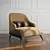 Elegant Brigid Armchair 3D model small image 7