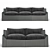Sleek Bugatti Chiron Sofa: Luxury & Comfort 3D model small image 2