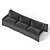 Sleek Bugatti Chiron Sofa: Luxury & Comfort 3D model small image 3