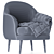 Cozy Retreat Armchair 3D model small image 4