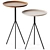 Duo Bliss Side Tables by Vibieffe 3D model small image 1