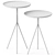 Duo Bliss Side Tables by Vibieffe 3D model small image 3