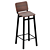 Urban Loft Style Bar Stool 3D model small image 1