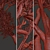 Evergreen Arbutus unedo Tree Set 3D model small image 5