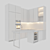 Modern Kitchen Set 2015 3D model small image 1