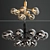 Elegant APIALES Pendant Lamps 3D model small image 1