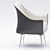 Cozy Comfort Armchair 3D model small image 2