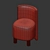 Sleek and Versatile: Kelly Willoughby Stool 3D model small image 4
