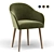 Elegant Lili Dining Chair: Stylish, Comfortable, and Versatile 3D model small image 1