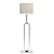 UPPVIND Nickel Floor Lamp 3D model small image 2