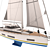 Amel 50: The Ultimate Blue Water Cruiser 3D model small image 11