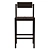 Thomas Hayes Mills Barstool: Vintage-inspired Design 3D model small image 2