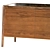 Sleek Walnut Sideboard: Roche Bobois Brio 3D model small image 4