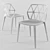 Connubia Atelier Table & Alchemia Chair Set 3D model small image 10