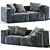 Modern Nils Sofa with Stunning Design 3D model small image 1