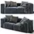 Modern Nils Sofa with Stunning Design 3D model small image 2