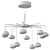 Kovacs Web LED Chandelier: Elegant Illumination 3D model small image 2