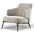 Elegant Amanda Armchair: Stylish and Comfortable 3D model small image 4