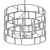 Becton Matte Black Pendant Light 3D model small image 2