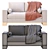 Modern Terra Sofa - Sandon 3D model small image 5