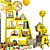 Giraffe Toy Shelf: Fun and Functional 3D model small image 5