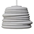 Minimalist Pendant Light: Nedgis Bibendum 3D model small image 3