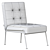 West Elm Modern Chair 3D model small image 5