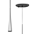 Elegant Taper LED Pendant Light 3D model small image 3