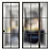 Elegant Glass Doors in Multiple Sizes 3D model small image 4