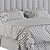 Colette Bed 3 - Stylish and Comfortable 3D model small image 5